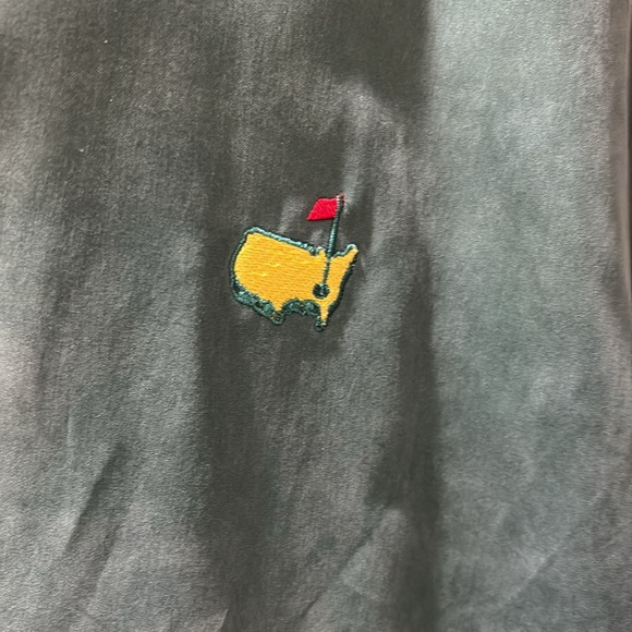 Bobby Jones Masters collection sz XL washable silk green pullover - Picture 3 of 8